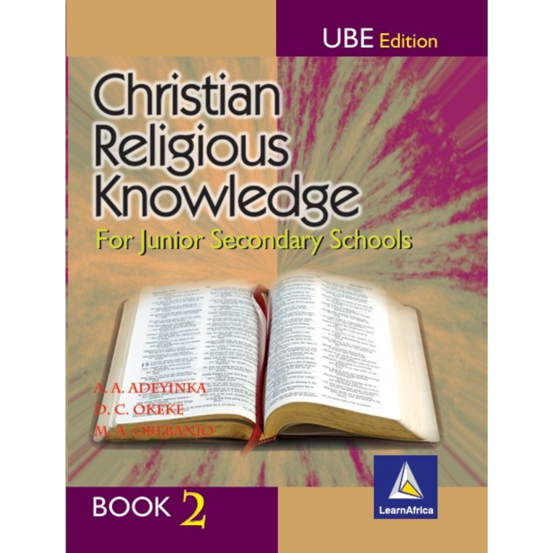 Christian Religious Knowledge For JSS - Book 2